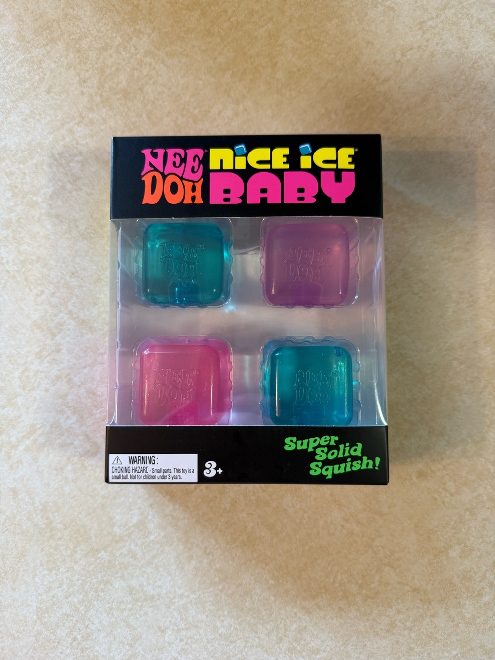 NeeDoh Nice Ice Baby 4-pack